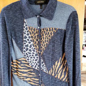 Escada Designer Sweater/Jacket size 34